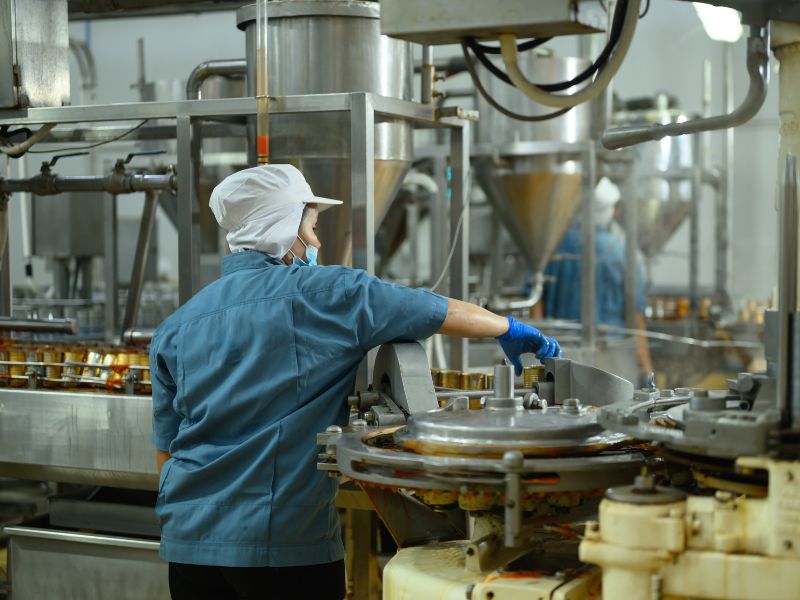 Food-Processing Stainless steel passivation